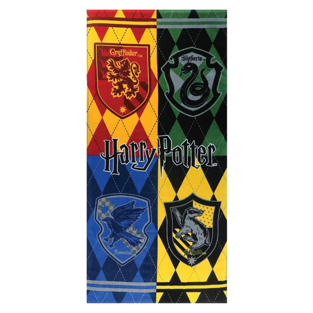 Harry Potter Houses 28x58 Beach Towel