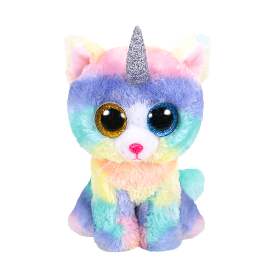 Ty Beanie Boos Unicorn Cat Heather Uni-Kitty