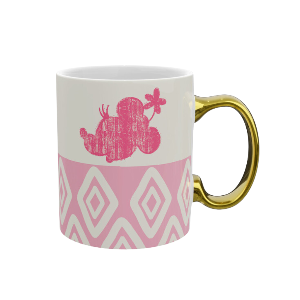 Disney Minnie Gold Handle Mug