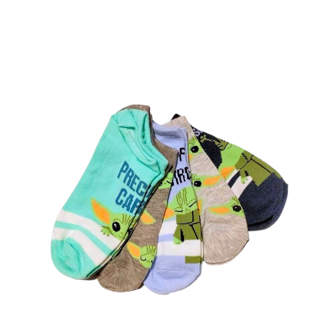 Star Wars Baby Yoda Precious Cargo Ladies 5 Pack Socks