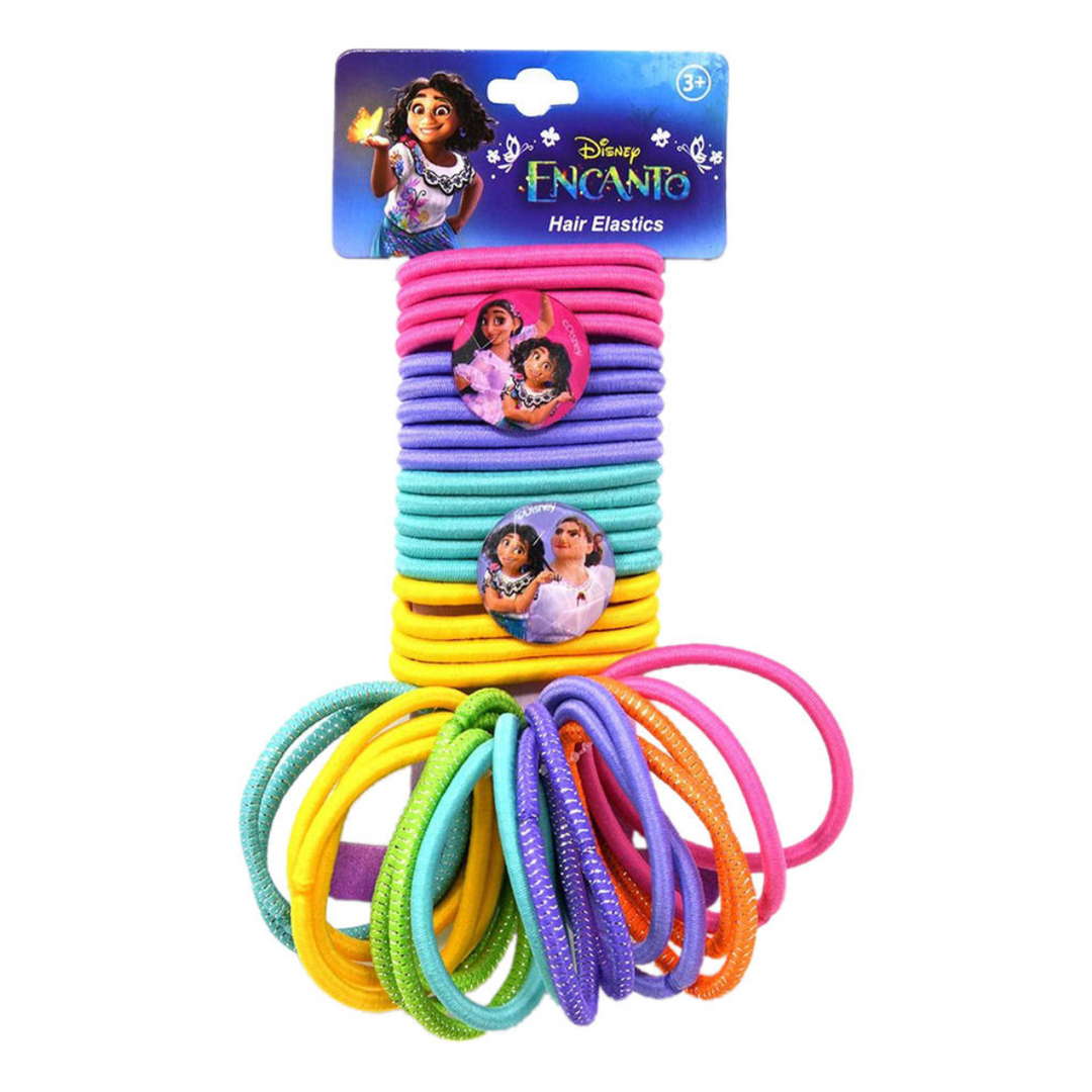 Disney Encanto 36pc Multicolored Elastic Hair Ties