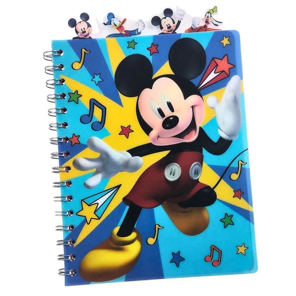 Mickey Tab Journal Notebook – Giftsnbeyond