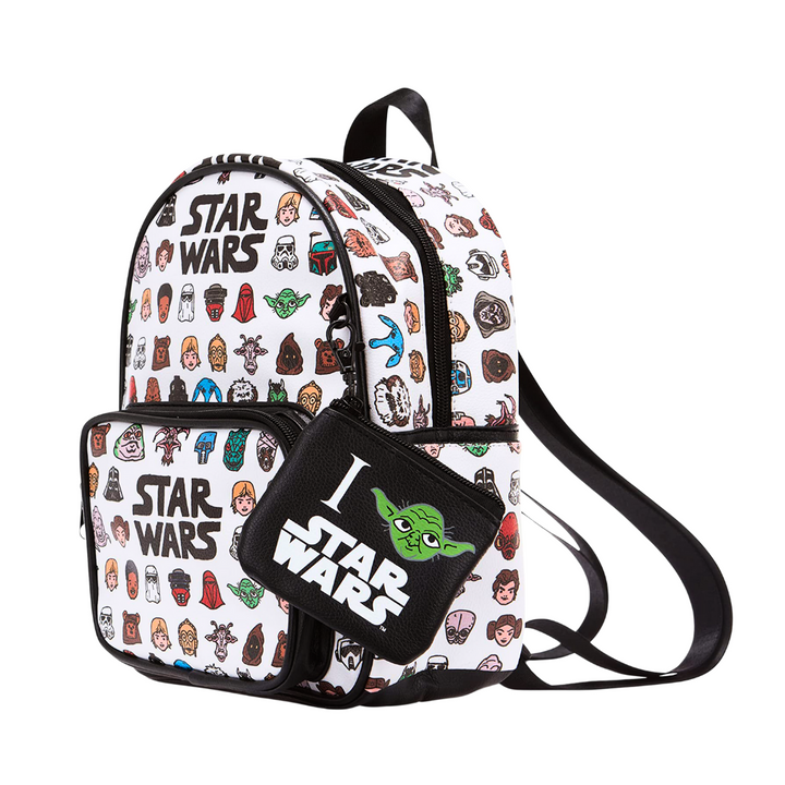 Star Wars Disney’s All Over Print Faux Leather 10.5"  Mini Backpack