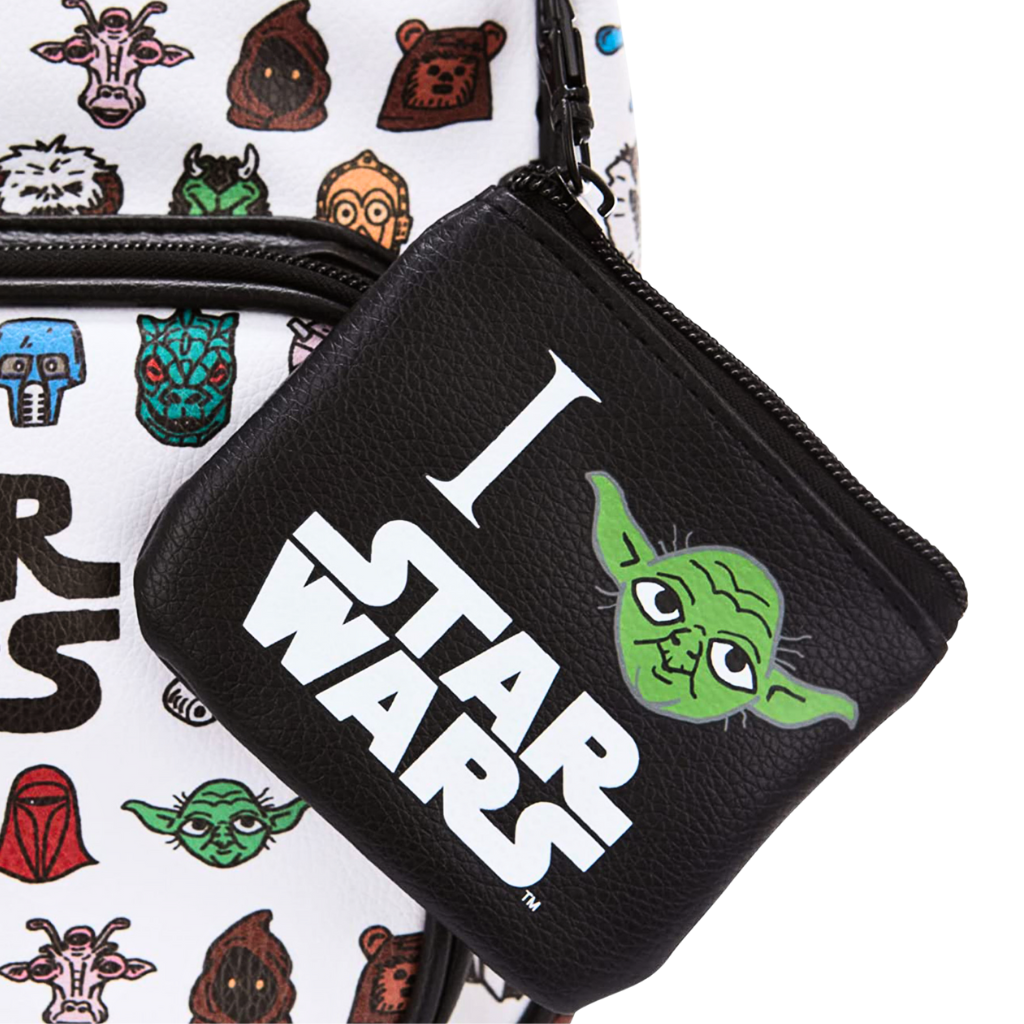 Star Wars Disney’s All Over Print Faux Leather 10.5"  Mini Backpack