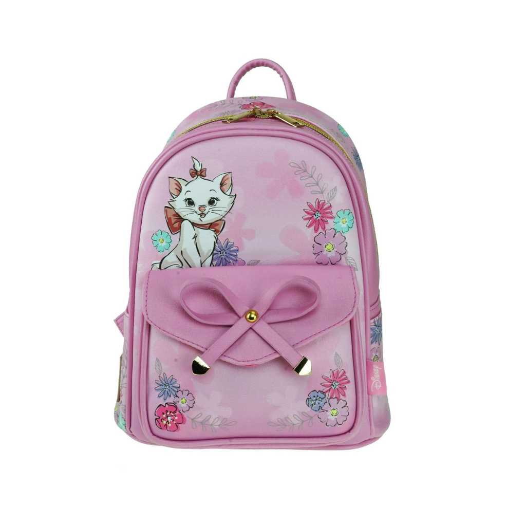 disney the aristocats marie mini backpack Disney Aristocats Marie 11" Vegan Leather Mini Backpack-Stylish & Cute – Giftsnbeyond