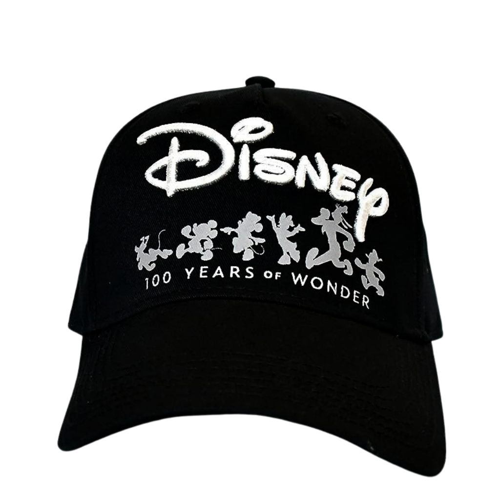 Disney 100 Years of Wonder Baseball Cap, Black