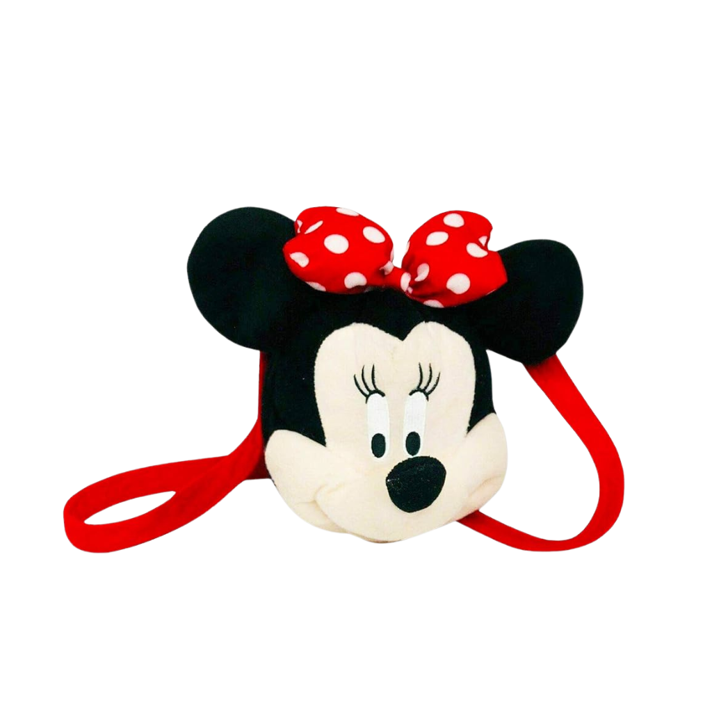 Disney Minnie Mouse Girls Long strap Plush HandBag