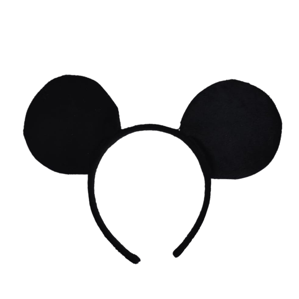Mickey Mouse Costume Ears Headband Black
