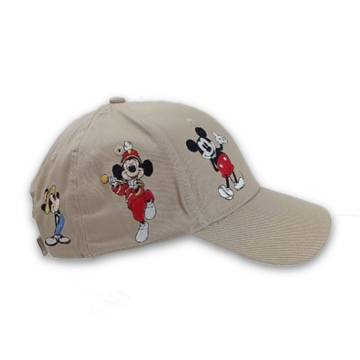 Disney Mickey Mouse adult History Baseball Cap Khaki