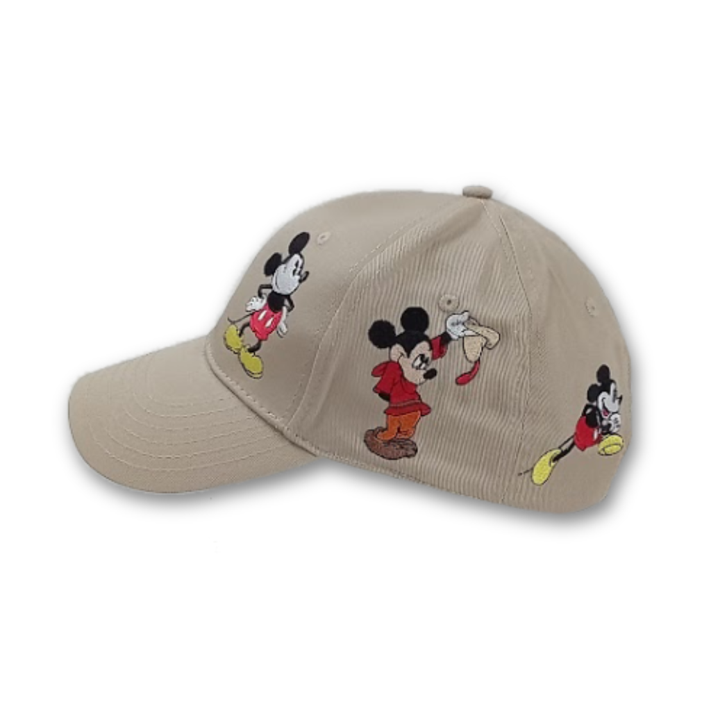 Disney Mickey Mouse adult History Baseball Cap Khaki