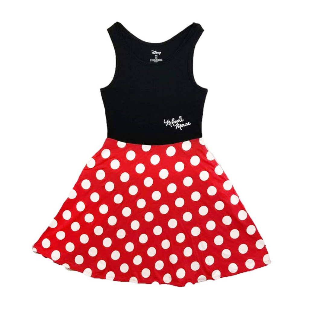 Disney Minnie Mouse Junior Woman's Polka Dot Dress