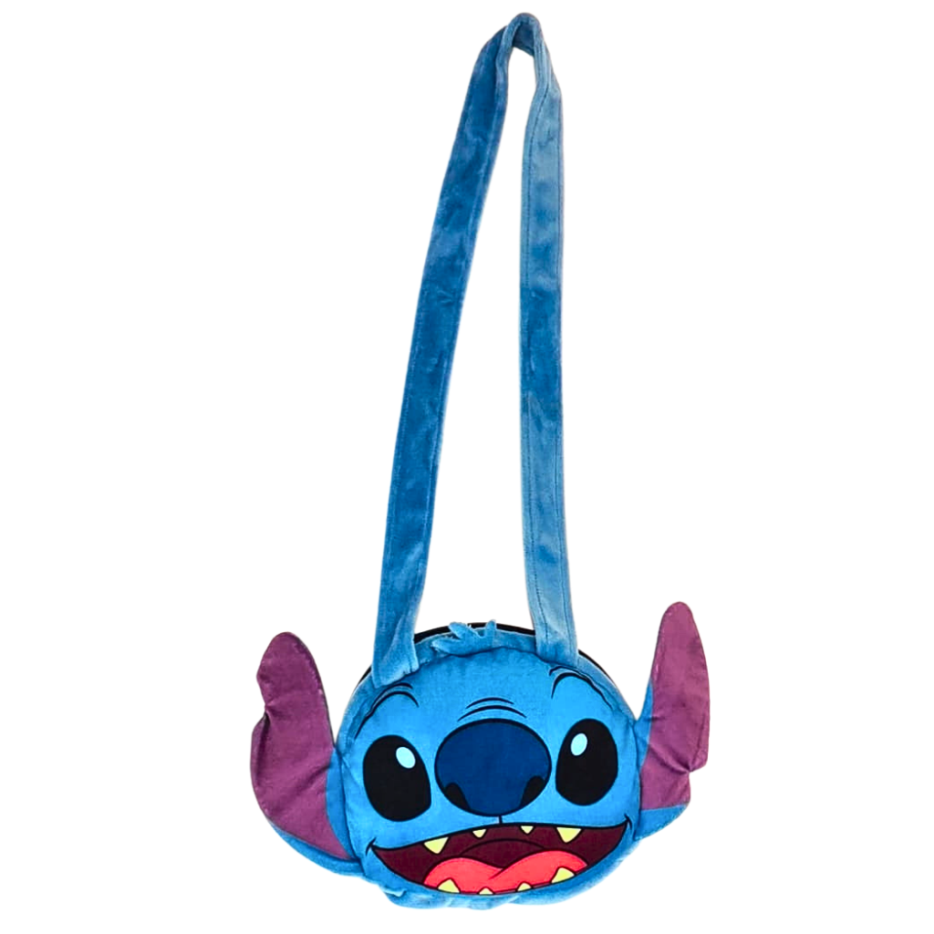 Stitch Head Shaped Plush Shoulder bag