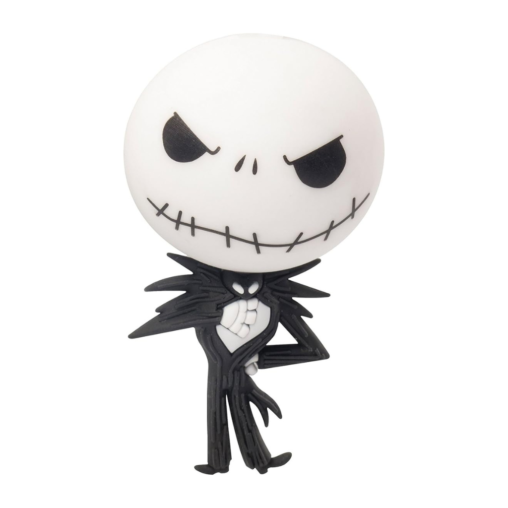 Nightmare Before Christmas Jack Skellington 3D Foam Figure Magnet - Magnet for Refrigerators and Lockers