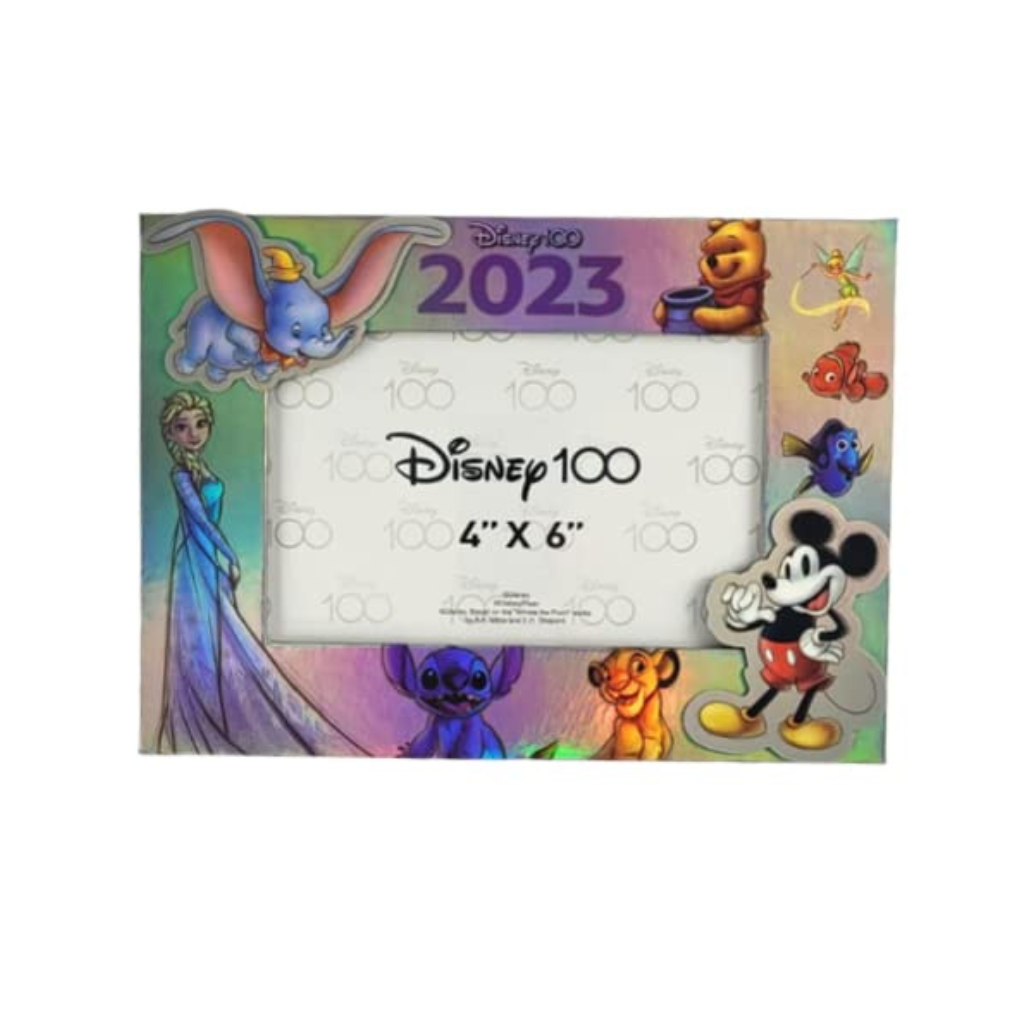 Disney 2023 100 Years Mickey Mouse & Princess Picture Frame