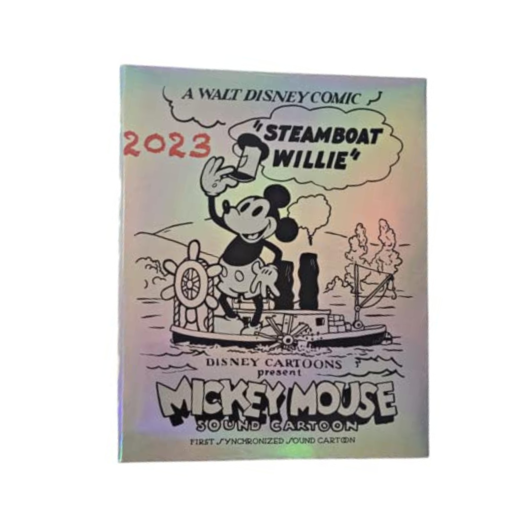 2023 Disney 100 Years Mickey Steam Boat Photo Album 9″X7″ – Giftsnbeyond