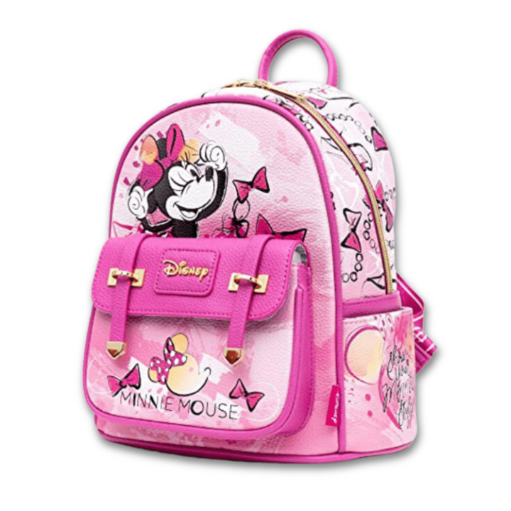 Disney Minnie Mouse 11″ Vegan Leather Mini Backpack