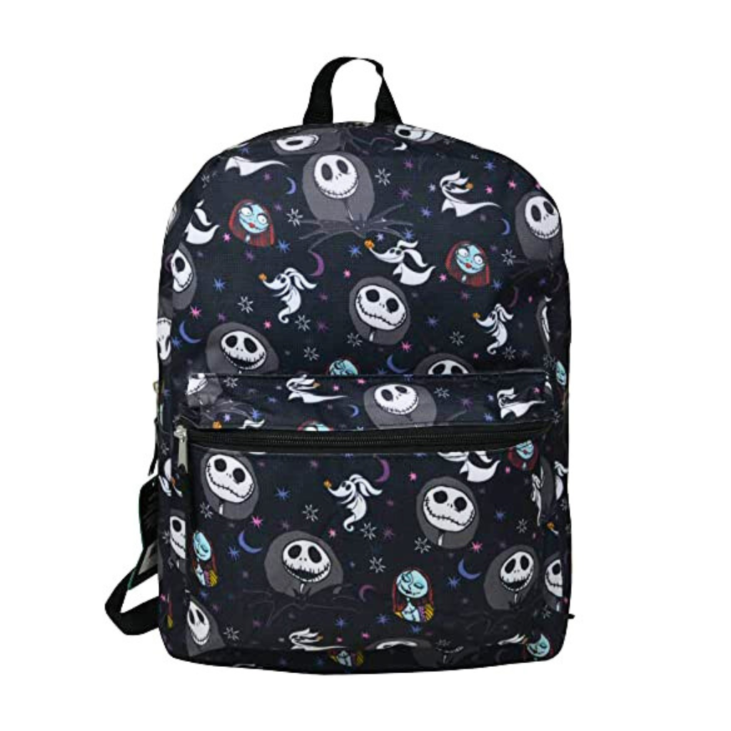 Jack Skellington Backpack 16" All Over Print Nightmare Before Christmas Zero