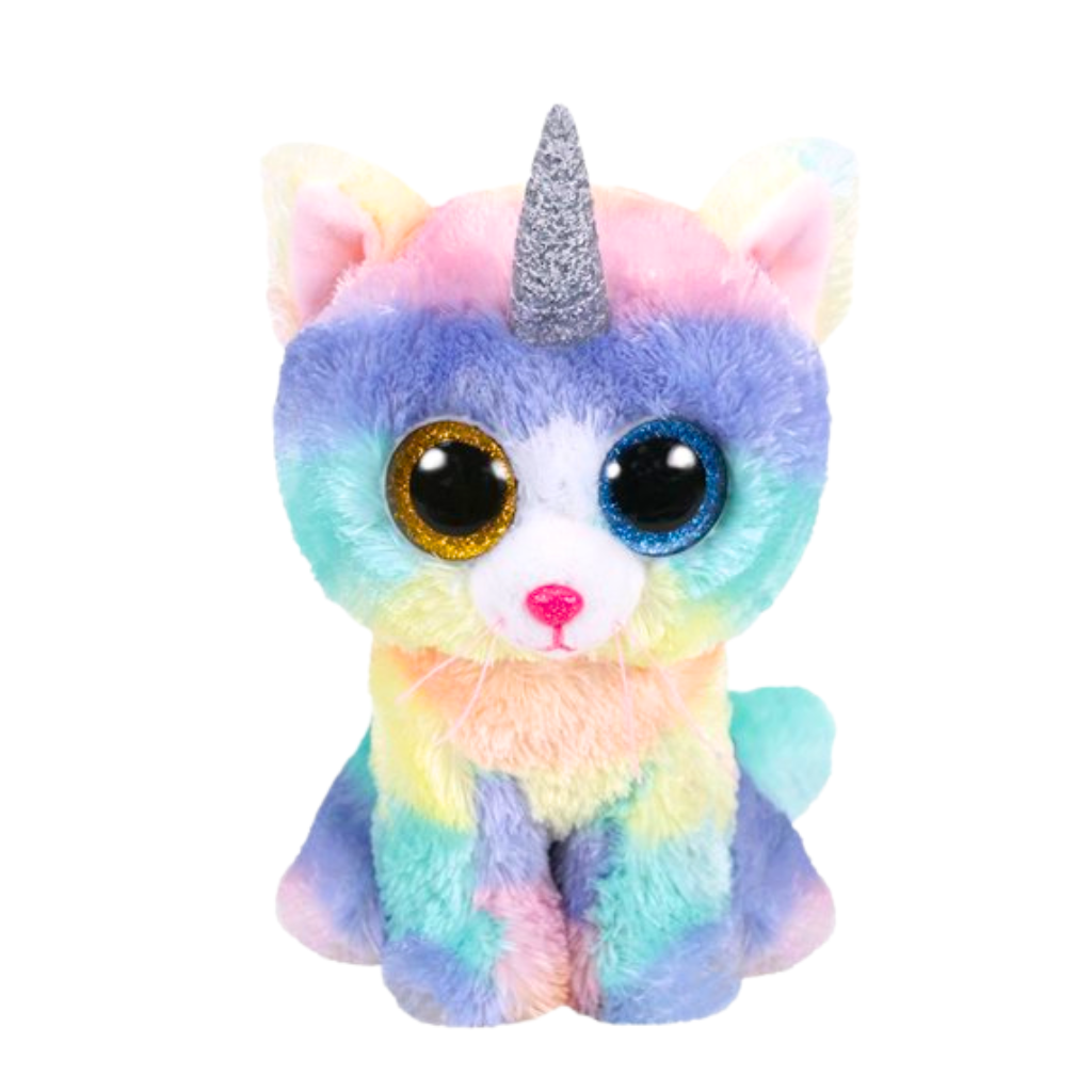 Ty Beanie Boos Unicorn Cat  Heather Uni-Kitty