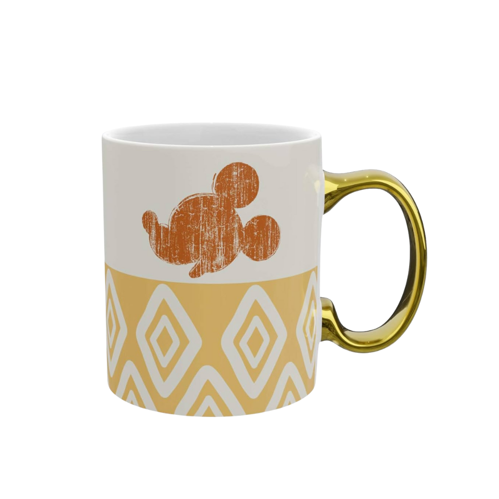 Mickey with Gold Handle Mug