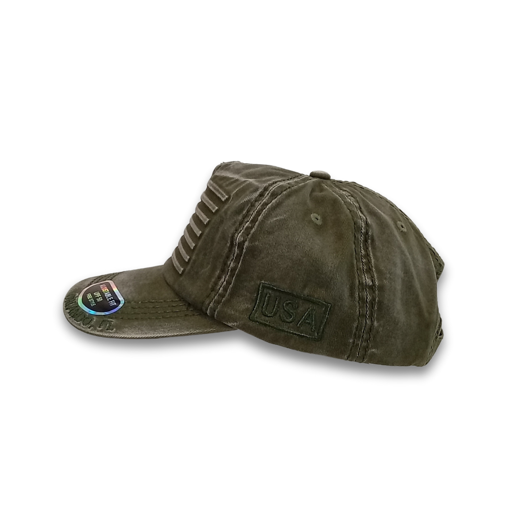 USA Flag Cap Wash for Adult