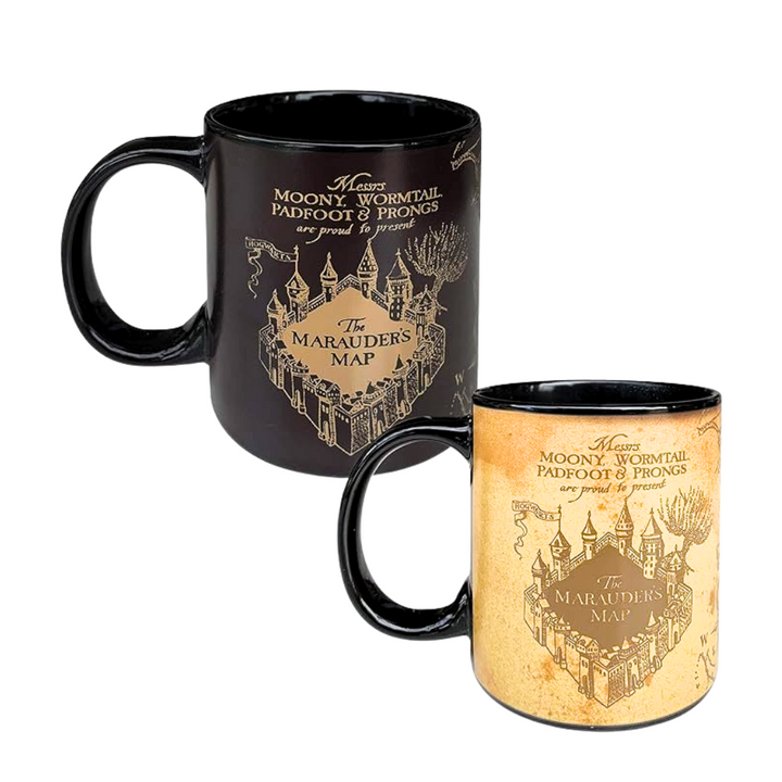 Harry Potter Mug  Heat Changing Maurders Map