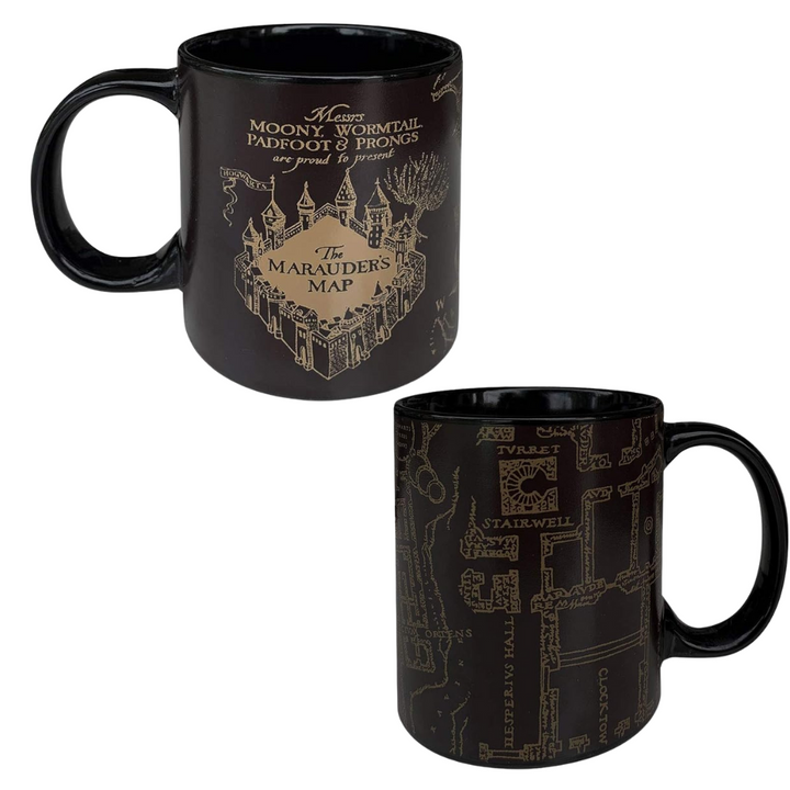 Harry Potter Mug  Heat Changing Maurders Map
