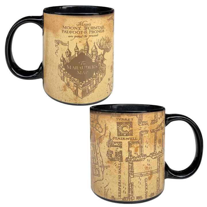 Harry Potter Mug  Heat Changing Maurders Map