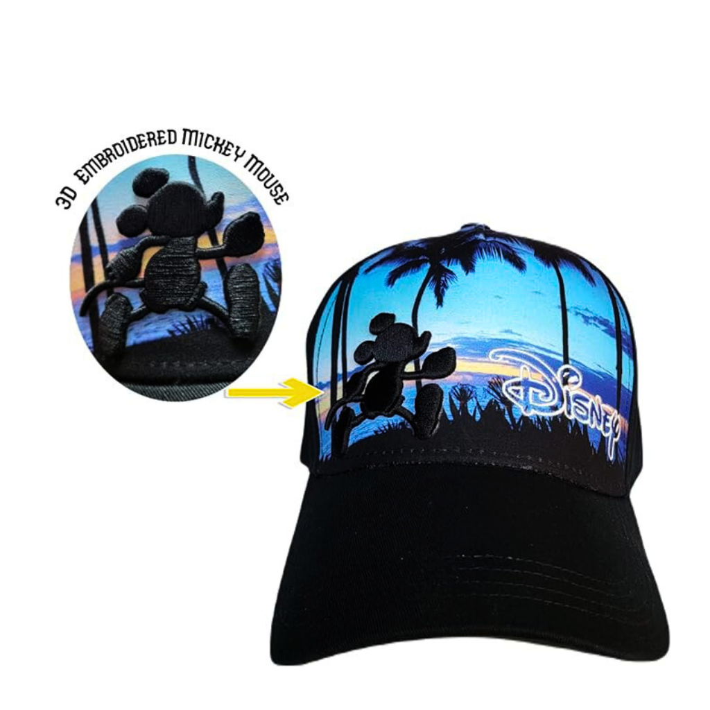 Disney Baywatch Run Florida Hat, Black
