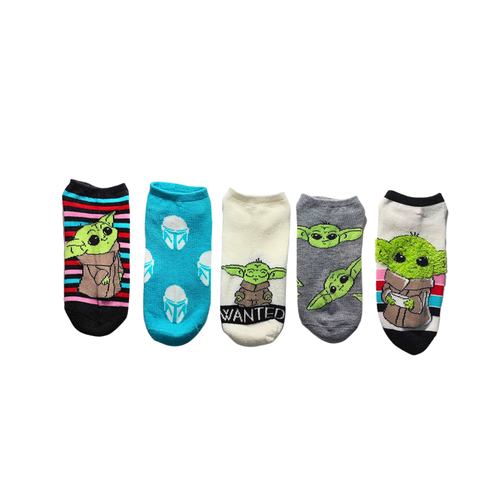 Star Wars The Mandalorian Women's No Show Socks
