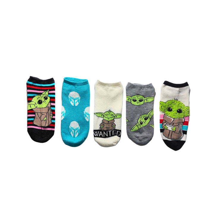 Star Wars The Mandalorian Women's No Show Socks