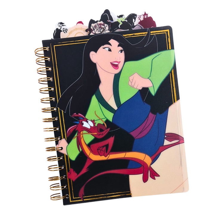 Disney Mulan Mushu Tabbed Journal