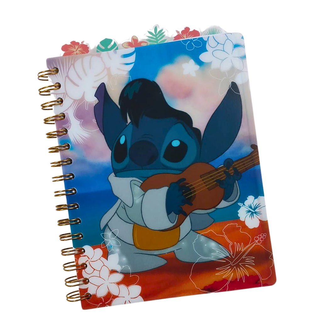 Disney Stitch Tab Journal Notebook Elvis