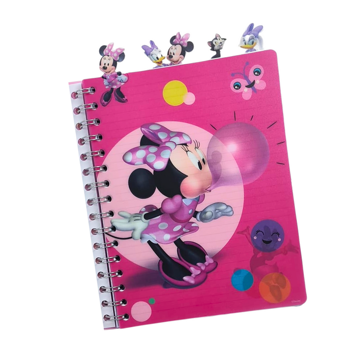 Disney Minnie Mouse Tab Journal Spiral Notebook