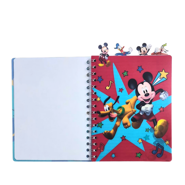 Mickey Tab Journal Notebook