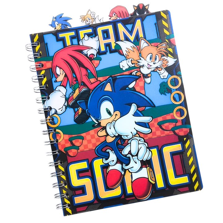 Sonic the Hedgehog Tab Journal Notebook