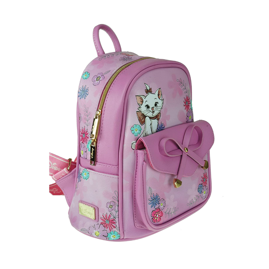 aristocrat mini backpack Disney Aristocats Marie 11" Vegan Leather Mini Backpack-Stylish & Cute – Giftsnbeyond
