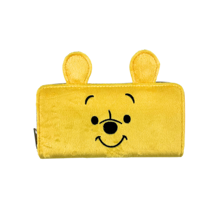 Disney Winnie the Pooh Zip Wallet – Honey-Themed Money and Card Holder, Perfect for Any Gender