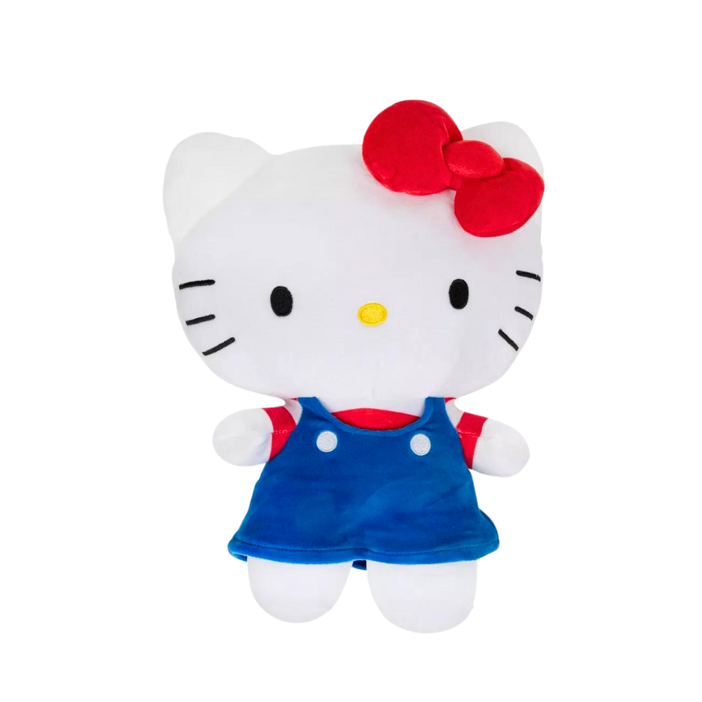 Fiesta Sanrio Hello Kitty in Overalls 10 Inch Plush