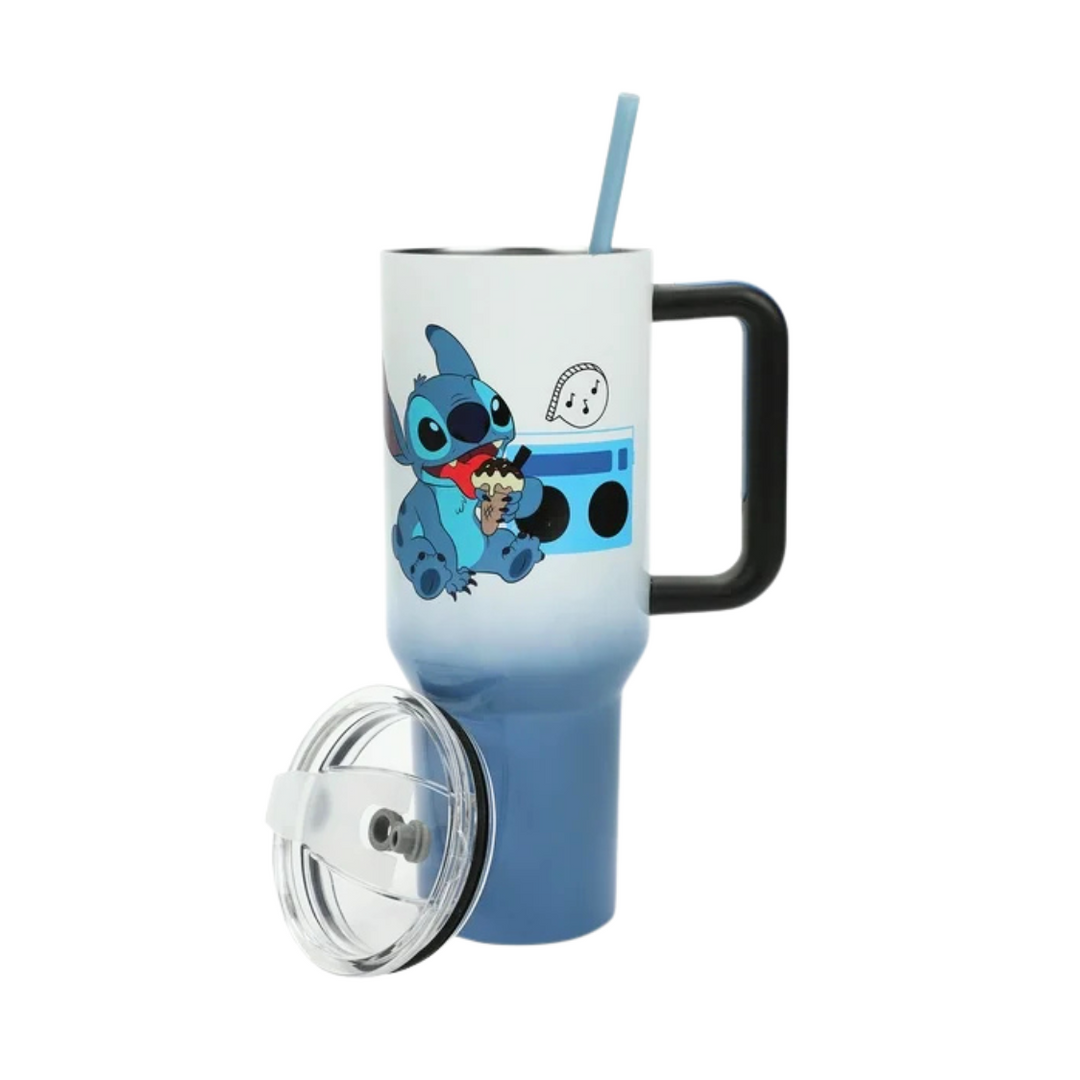 Disney's Stitch Chilled Vibes 40 Oz Stainless Steel Tumbler With Handle