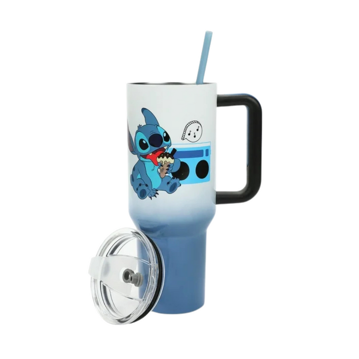 Disney's Stitch Chilled Vibes 40 Oz Stainless Steel Tumbler With Handle