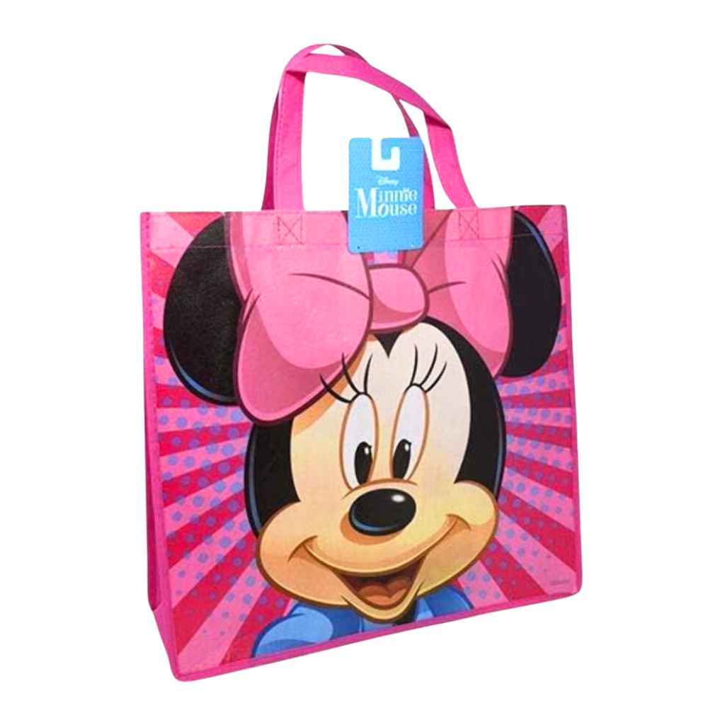Disney Minnie Mouse Large Reusable Non-woven Tote Bag