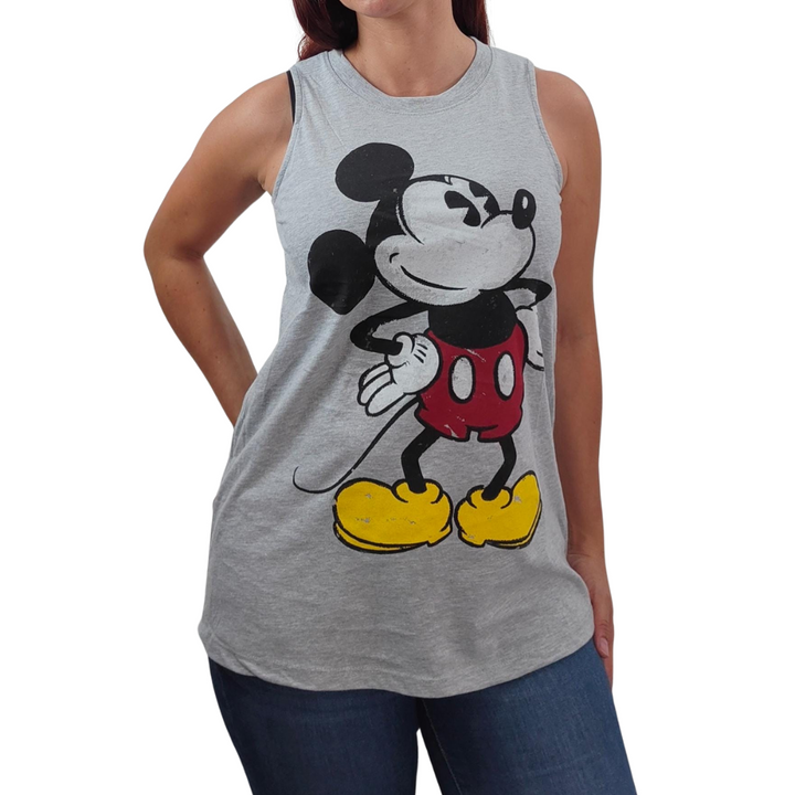Disney Woman's Mickey Mouse Hands Tank Top