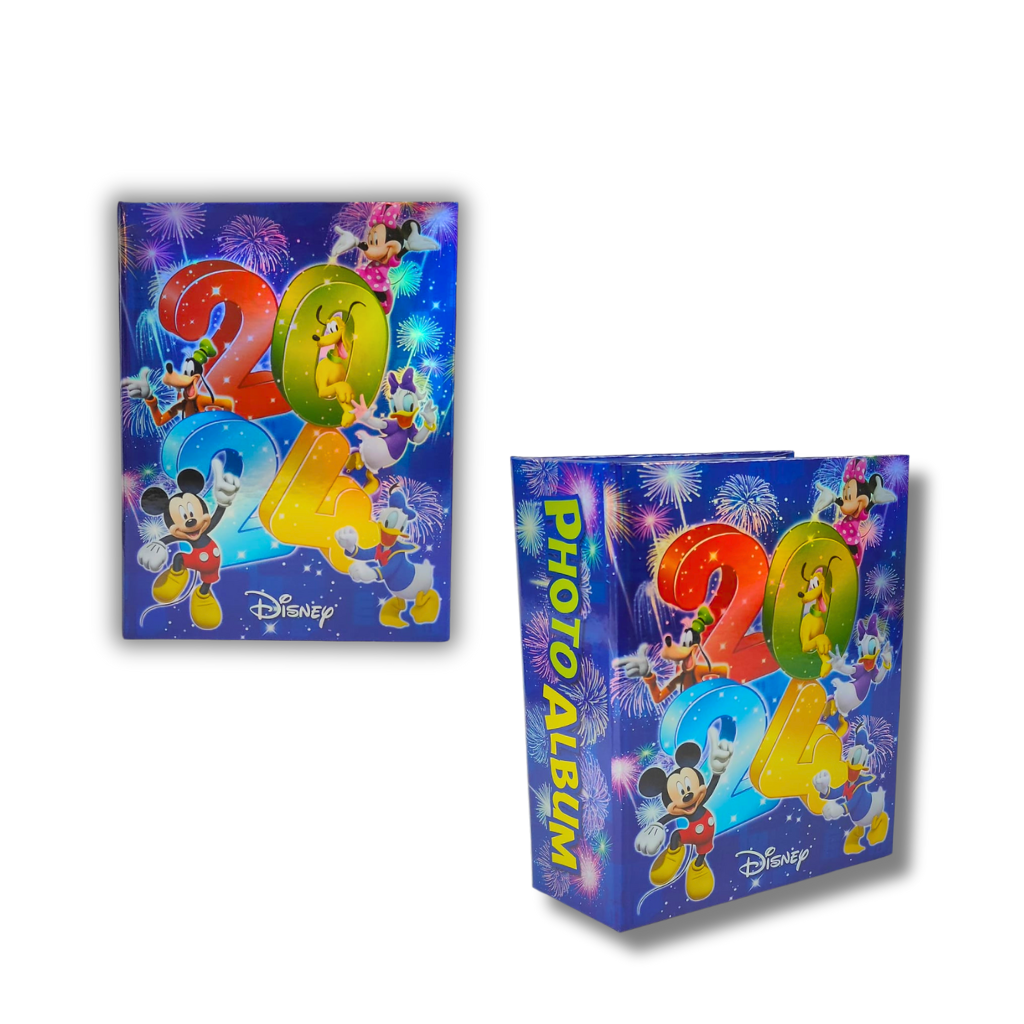 Disney Exclusive Mickey Mouse and Friends Dated 2024 Photo Album