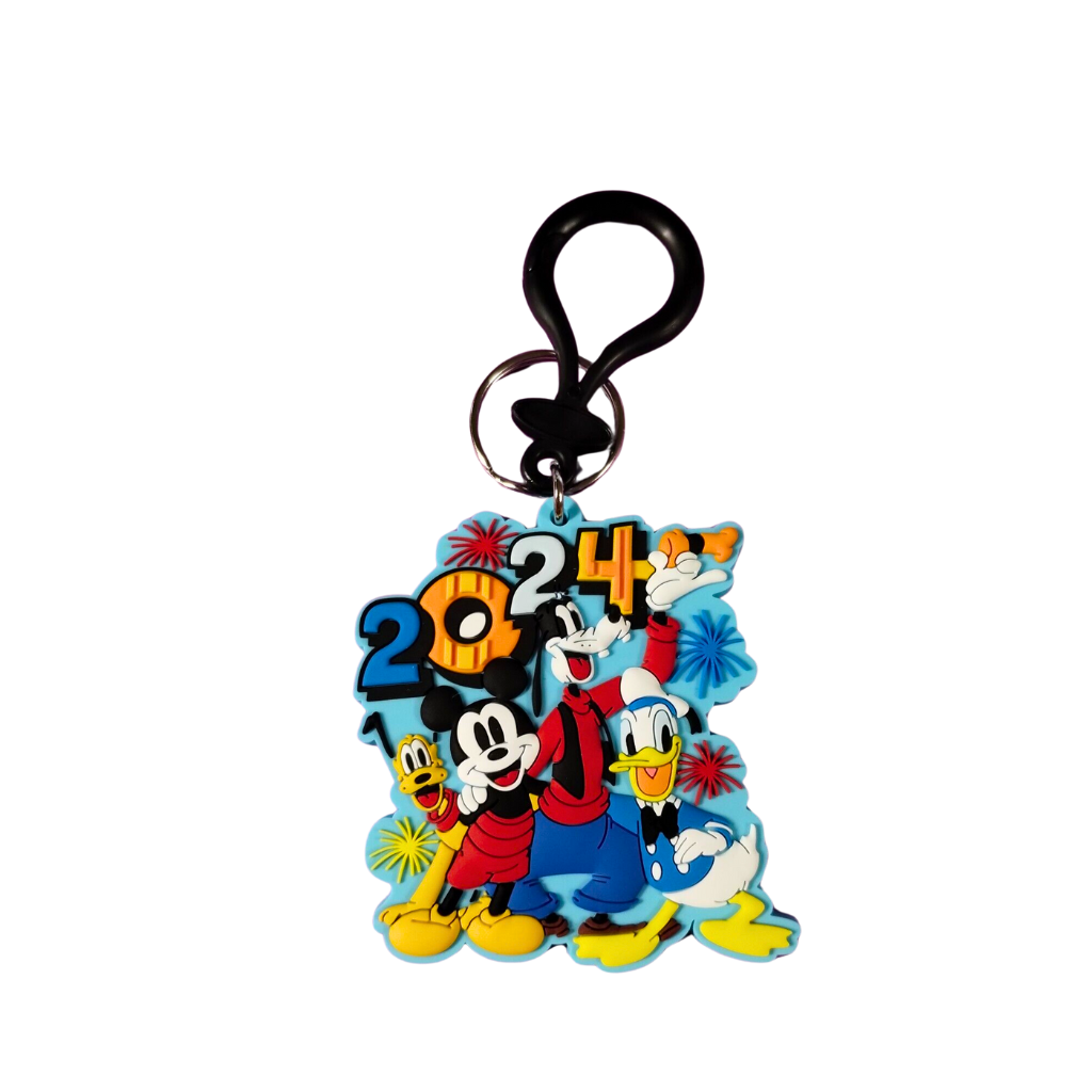 Disney Mickey & Friends - 2024 Bag Clip Keychain