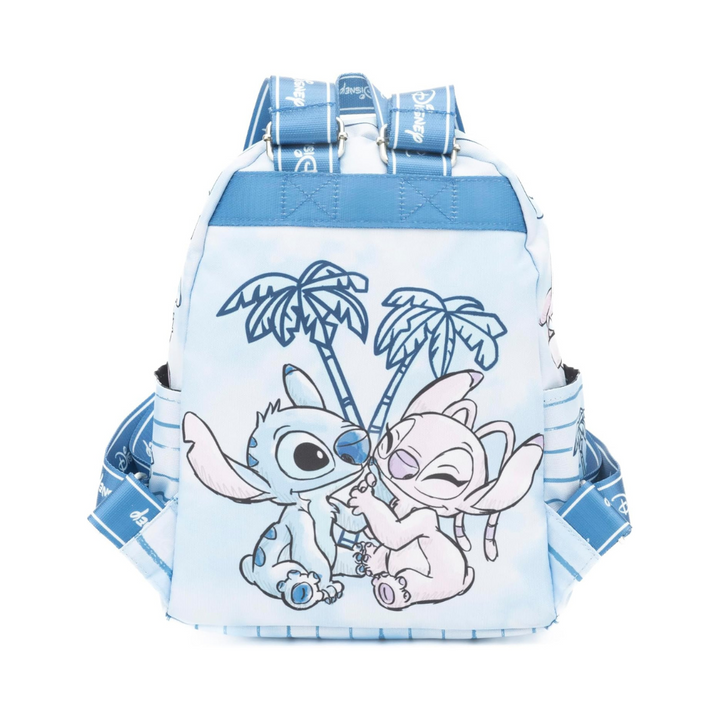 Disney Stitch 13" Nylon Daypack - Blue - Durable & Stylish Backpack for Kids