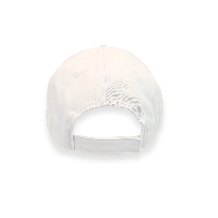 Disney Unisex Lilo & Stitch Embroidered ,Hook and Loop Closure Baseball Cap White for Adult