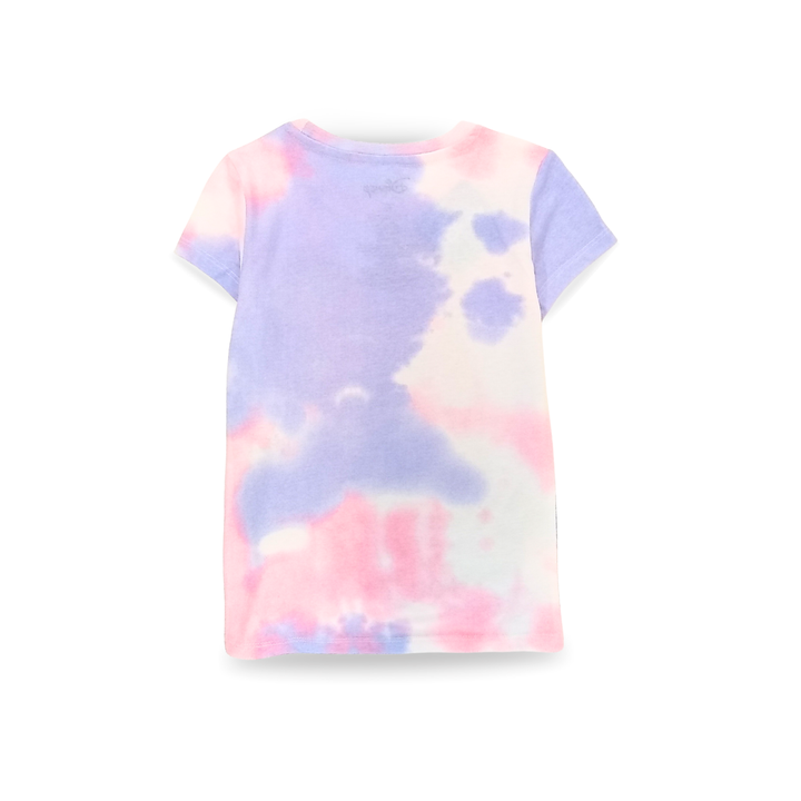 Minnie Mouse Pastel Tie-Dye Graphic T-Shirt for Girls
