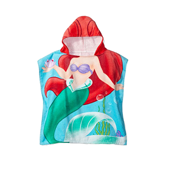 Disney Little Mermaid Ariel Cotton Hooded Towel