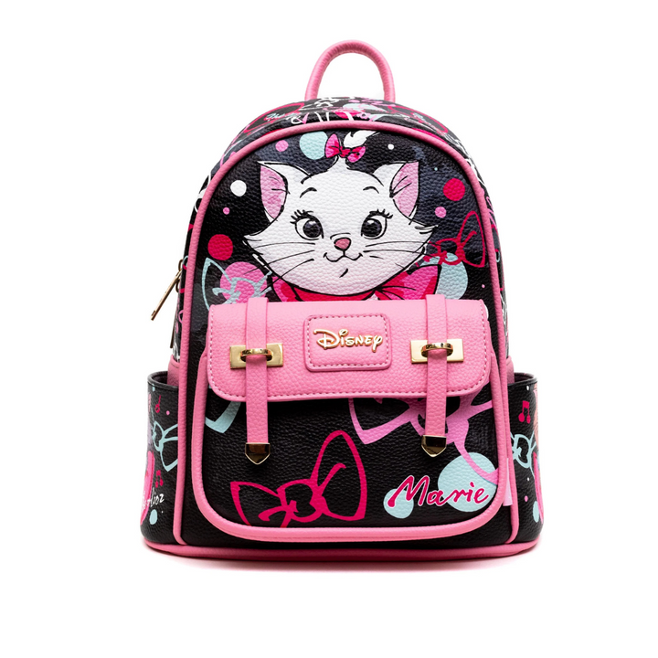 Disney The Aristocats Marie and Friends 11-inch Vegan Leather Mini Backpack