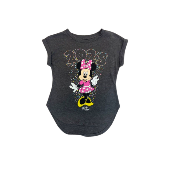 Disney Minnie Mouse Sprinkle 2025 T Shirt for Girls
